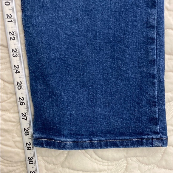 Jessica High Rise Jeans Blue Straight Leg Sz 16 - Picture 7 of 10